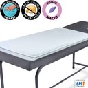 Ver imagem 7 de Pillow Top para Maca de Massagem Estética Fisioterapia de Espuma Viscoelástico Nasa 80x155x6cm - Bf