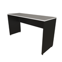 Ver imagem 2 de Escrivaninha Mesa Escritório 160CMX60CM 160cm Preto e Branca