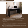 Escrivaninha Mesa Escritório 160cmx60cm 25mm - 5