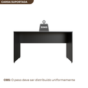 Ver mais imagens de Escrivaninha Mesa Escritório 180CMX60CM 180cm Preto