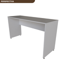 Ver imagem 2 de Escrivaninha Mesa Escritório 180CMX60CM 180cm Cinza Cristal