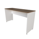 Ver imagem 2 de Escrivaninha Mesa Escritório 180CMX60CM 180cm Branca e Carvalho Mel Bege