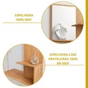 Ver imagem 7 de Gabinete Suspenso com Cuba e Espelheira Bia