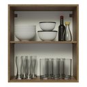 Ver imagem 5 de Armário de Cozinha Aéreo 60 cm 1 Porta Rustic Glamy Madesa