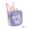 Kit Mochila Rodinhas Infantil Animais com Orelhinha Super Fofa Seanite Kt41480 Lilás - 4