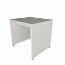 Ver imagem 2 de Escrivaninha Mesa Escritório 80cmx70cm 80cm Branca