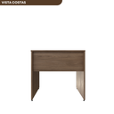 Ver imagem 7 de Escrivaninha Mesa Escritório 80cmx70cm 80cm Carvalho Mel