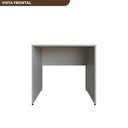 Ver imagem 6 de Escrivaninha Mesa Escritório 80cmx70cm 80cm Cinza Cristal