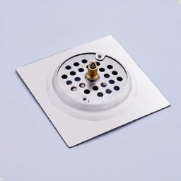 Ralo Click Inteligente de Aço Inox Acabamento Quadrado 10x10 - 10