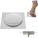 Ver imagem 4 de Ralo Click Inteligente de Aço Inox Acabamento Quadrado 10x10
