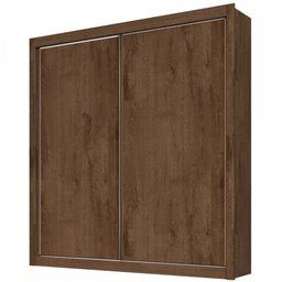 Guarda Roupa Zurique 2 Portas 100% Mdf Off White/brauna - Móveis Europa - 7