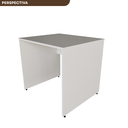 Ver imagem 5 de Escrivaninha Mesa Escritório 90cmx70cm 90cm Branca