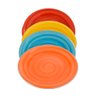 Jogo com 4 Pratos Rasos de Cores Sortidos 27cm Casambiente - 1