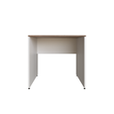 Ver imagem 2 de Escrivaninha Mesa Escritório 90cmx70cm 90cm Branca E Carvalho Mel