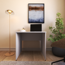 Ver imagem 7 de Escrivaninha Mesa Escritório 90cmx70cm 90cm Cinza Cristal