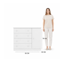 Ver imagem 3 de Quarto de Bebe Completo Infantil Branco - Qmovi