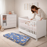 Quarto de Bebe Completo Infantil Branco - Qmovi - 4
