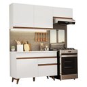 Ver imagem 2 de Armário de Cozinha Compacta 190cm Reims Madesa 04 Branco