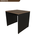 Ver imagem 5 de Escrivaninha Mesa Escritório 90cmx70cm 90cm Preto E Carvalho Mel