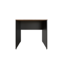 Ver imagem 2 de Escrivaninha Mesa Escritório 90cmx70cm 90cm Preto E Carvalho Mel