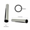 Tubo Inox - 25,40mm X 3,00mm - Polido - 304/l - C/c - 90 Cm - 3