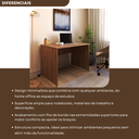 Ver mais imagens de Escrivaninha Mesa Escritório 100cmx70cm 100cm Carvalho Mel