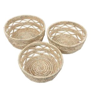 Cesto de Fruta de fibra Natural P