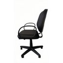 Ver imagem 3 de Cadeira Giga Obeso Giratória - até 160kg:preto