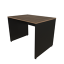 Ver imagem 2 de Escrivaninha Mesa Escritório 100cmx70cm 100cm Preto E Carvalho Mel