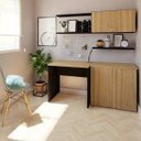 Ver imagem 2 de Escrivaninha Mesa Escritório 100cmx70cm 25mm