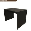 Ver imagem 5 de Escrivaninha Mesa Escritório 100cmx70cm 100cm Preto
