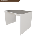 Ver imagem 5 de Escrivaninha Mesa Escritório 120CMX70CM 120cm Branca