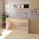 Ver imagem 2 de Escrivaninha Mesa Escritório 120cmx70cm 25mm