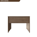Ver imagem 6 de Escrivaninha Mesa Escritório 120CMX70CM 120cm Carvalho Mel Bege