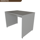 Ver imagem 7 de Escrivaninha Mesa Escritório 120cmx70cm 120cm Cinza Cristal