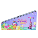 Ver imagem 5 de Patinete Infantil com Assento, 3 Rodas, Uni Toys, Função 2 em 1, Cor Rosa e Lilás
