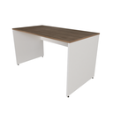 Ver imagem 2 de Escrivaninha Mesa Escritório 135CMX70CM 135cm Branca e Carvalho Mel Bege