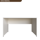 Ver imagem 5 de Escrivaninha Mesa Escritório 140CMX70CM 140cm Branca