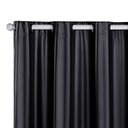 Ver imagem 3 de Cortina Daily Blackout Varão 2,20MX1,30m PVC Sala Quarto Preto Casa Scarpa