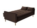 Ver imagem 4 de Sofá Cama Reclinável 3 Lugares 206cm Donna Marrom Matrix