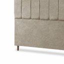 Ver imagem 6 de Cabeceira para Cama Casal King Estofada 1,93 ,Mts Mel Vilajo: Suede Crush Cappucino