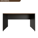 Ver imagem 5 de Escrivaninha Mesa Escritório 140cmx70cm 140cm Preto E Carvalho Mel
