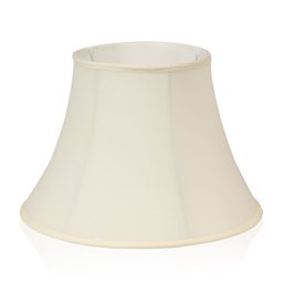 Cúpula Abajur Cônica 26x36x28 Cm Algodão Cru - 1