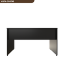 Ver imagem 6 de Escrivaninha Mesa Escritório 140cmx70cm 140cm Preto