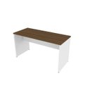 Ver imagem 2 de Mesa Reta Corp Móveis 160cm Bramov Branca E Ameixa Negra