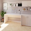 Ver imagem 2 de Escrivaninha Mesa Escritório 160cmx70cm 25mm