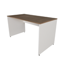 Ver imagem 2 de Escrivaninha Mesa Escritório 160CMX70CM 160cm Branca e Carvalho Mel Bege
