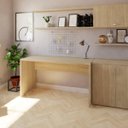 Ver imagem 2 de Escrivaninha Mesa Escritório 160cmx70cm 25mm