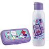 Tupperware Kit Eco Tupper Garrafa 750ml Minnie e Lancheira Snack Grande Tupperware Kit Eco Tupper Ga - 4