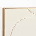 Ver imagem 5 de Quadro Arte em Relevo com Moldura Ps Bamboo Natural 60cm X 80cm 28171s
